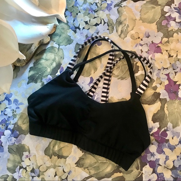 ✅ Champion Strappy black/striped sports bra - Picture 4 of 8